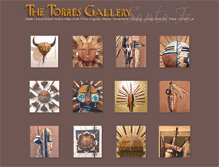 Tablet Screenshot of masks.torresgallery.com